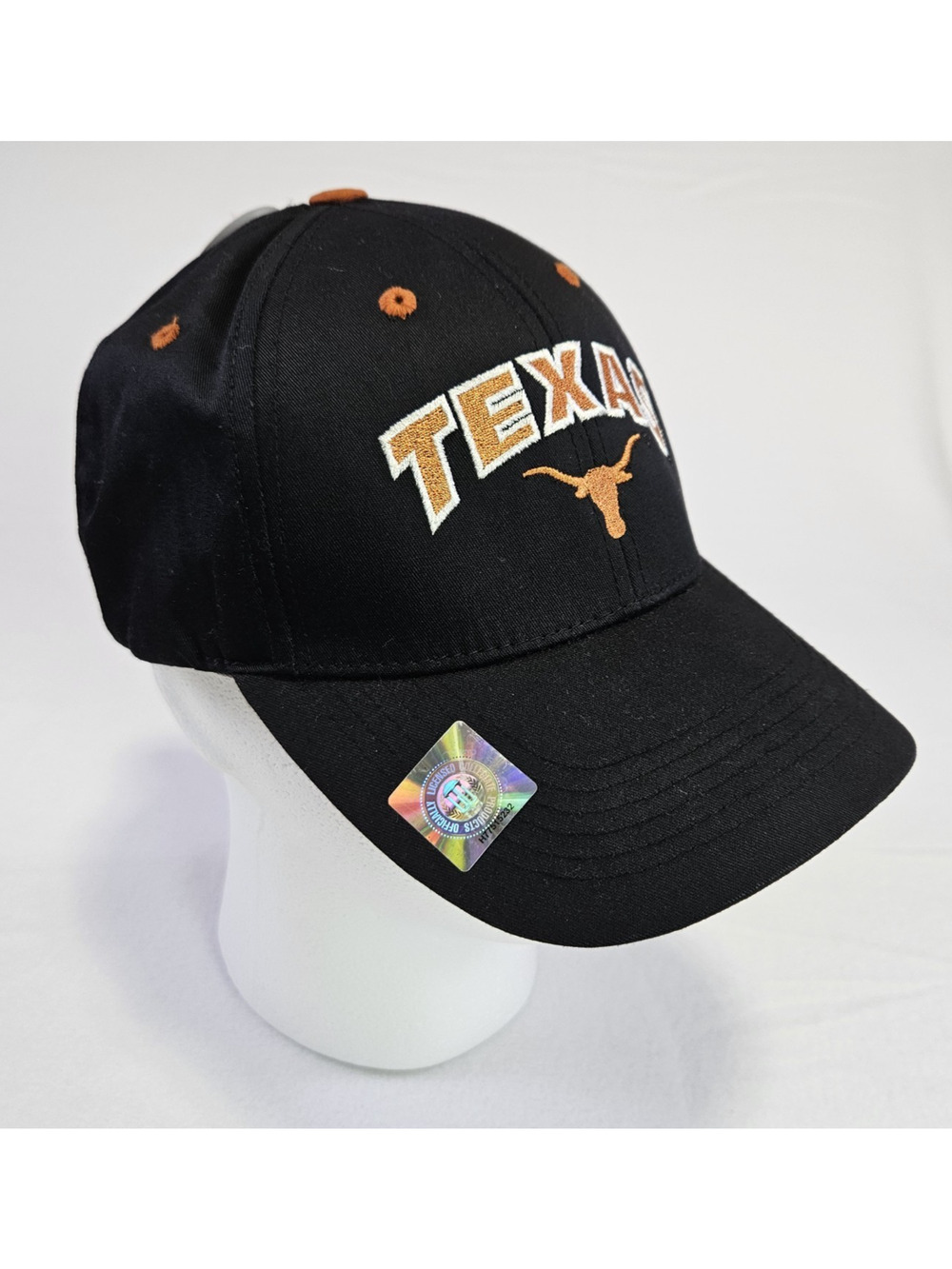 Texas Longhorns Hat Black Orange Baseball Cap Captivating Headgear Hook Horn NWT